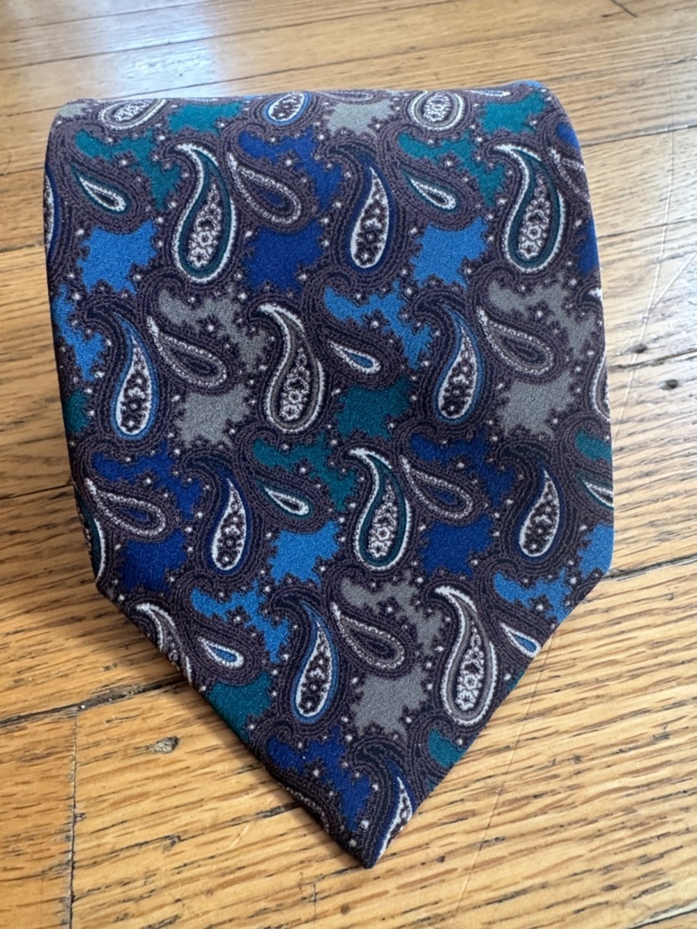 Bally Paisley Silk Tie